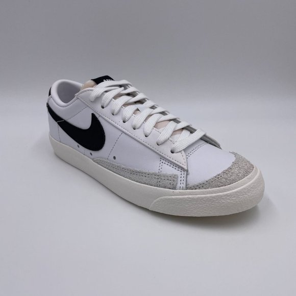 Nike Blazer Low ' 77 White / Black Womens Shoes - Picture 7 of 8